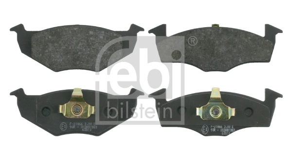 Piduriklotsi komplekt, ketaspidur FEBI BILSTEIN 16006