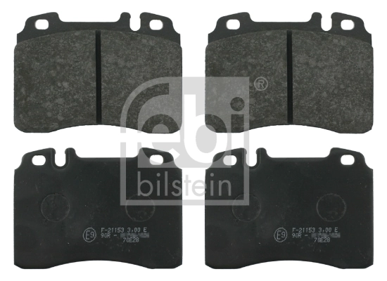 Piduriklotsi komplekt, ketaspidur FEBI BILSTEIN 16247