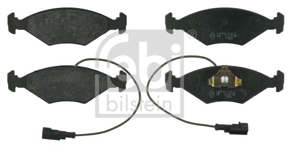 Piduriklotsi komplekt, ketaspidur FEBI BILSTEIN 16397