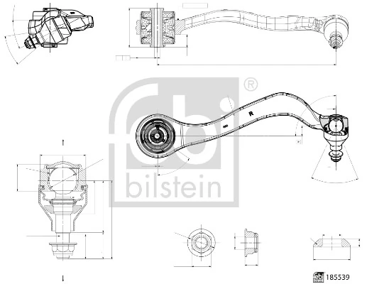 Õõtshoob, käändmik FEBI BILSTEIN 185539