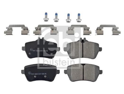 Piduriklotsi komplekt, ketaspidur FEBI BILSTEIN 116237