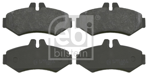 Piduriklotsi komplekt, ketaspidur FEBI BILSTEIN 16450