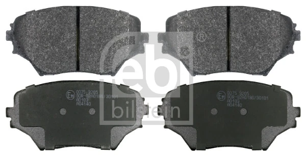 Piduriklotsi komplekt, ketaspidur FEBI BILSTEIN 116273