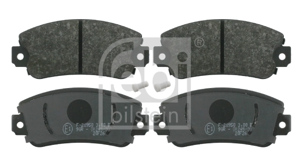 Piduriklotsi komplekt, ketaspidur FEBI BILSTEIN 16077