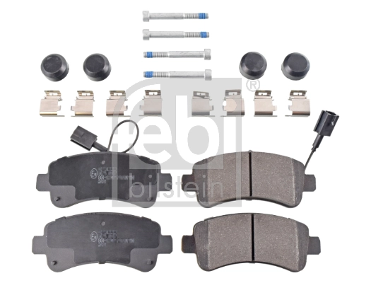 Piduriklotsi komplekt, ketaspidur FEBI BILSTEIN 116234