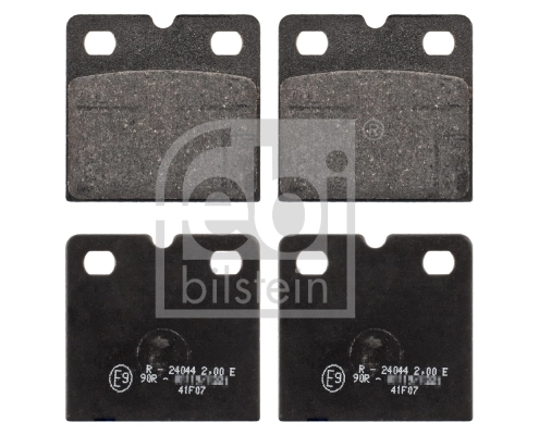 Piduriklotsi komplekt, ketaseisupidur FEBI BILSTEIN 116087
