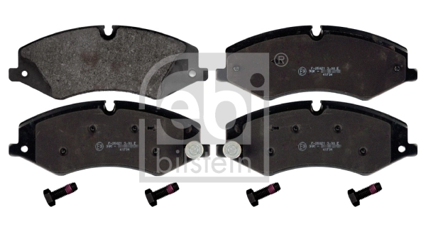 Piduriklotsi komplekt, ketaspidur FEBI BILSTEIN 116124