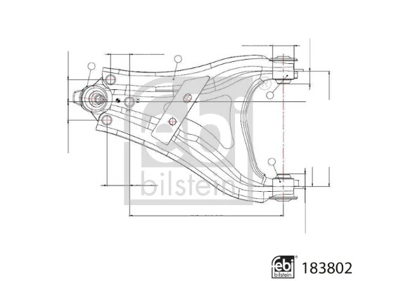 Õõtshoob, käändmik FEBI BILSTEIN 183802