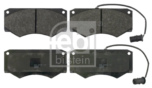 Piduriklotsi komplekt, ketaspidur FEBI BILSTEIN 16333