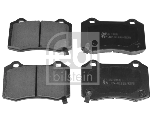 Piduriklotsi komplekt, ketaspidur FEBI BILSTEIN 116382