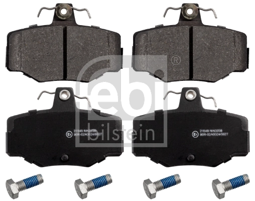 Piduriklotsi komplekt, ketaspidur FEBI BILSTEIN 16274