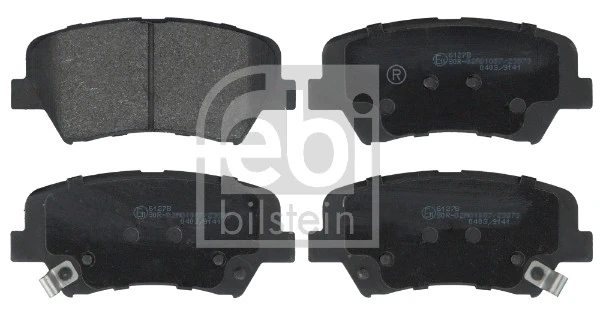 Piduriklotsi komplekt, ketaspidur FEBI BILSTEIN 116261