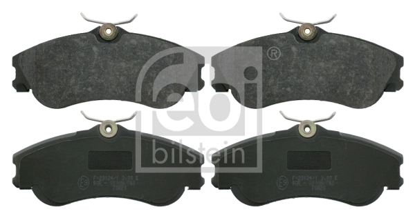 Piduriklotsi komplekt, ketaspidur FEBI BILSTEIN 16421