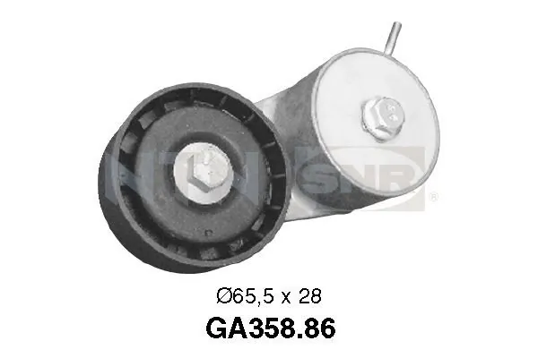 Pingutusrull, soonrihm SNR GA358.86