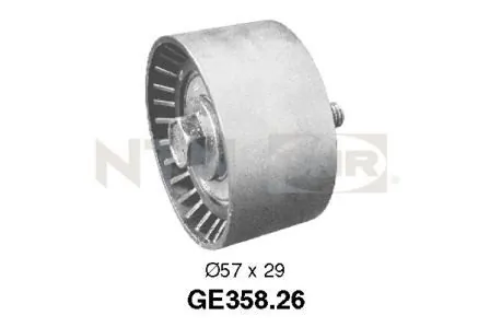 Seade-/juhtrull, hammasrihm SNR GE358.26