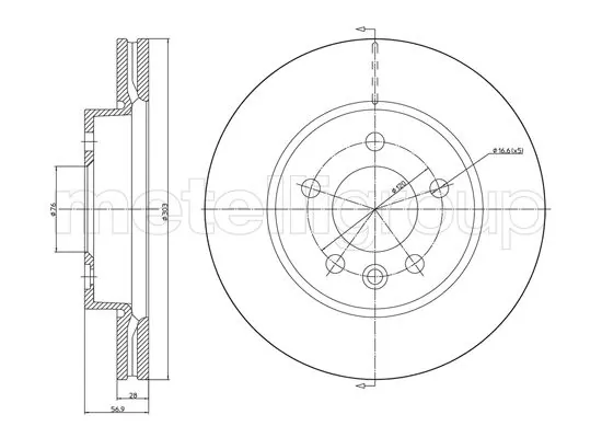 Piduriketas METELLI 23-1414C