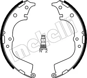 Piduriklotside komplekt METELLI 53-0428