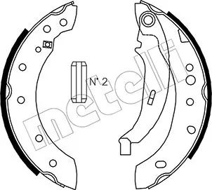 Piduriklotside komplekt METELLI 53-0332