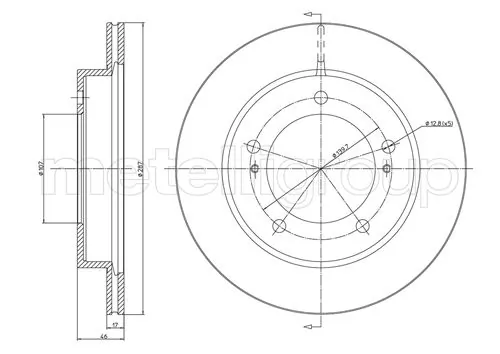 Piduriketas METELLI 23-0501