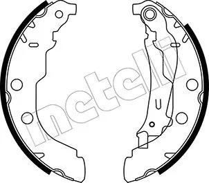 Piduriklotside komplekt METELLI 53-0326