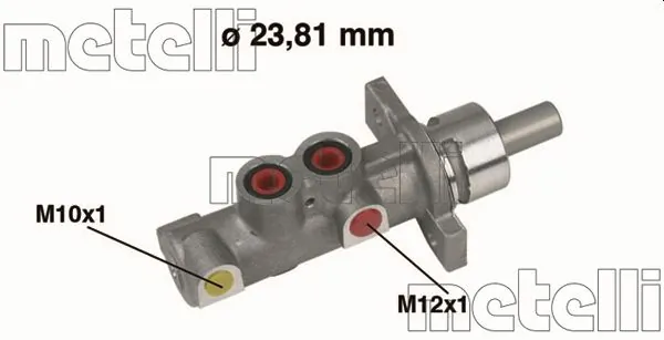 Peapiduri silinder METELLI 05-0358