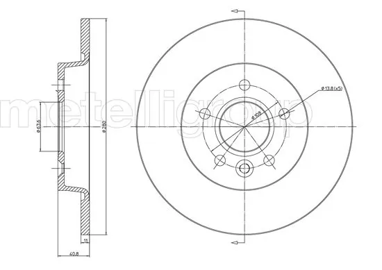 Piduriketas METELLI 23-0686C