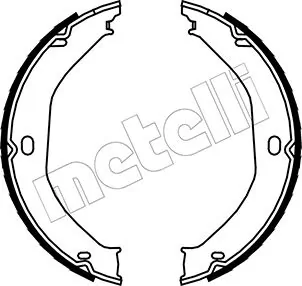 Piduriklotside komplekt, seisupidur METELLI 53-0360