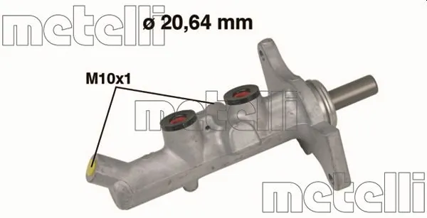 Peapiduri silinder METELLI 05-0592