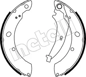Piduriklotside komplekt METELLI 53-0481