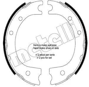 Piduriklotside komplekt, seisupidur METELLI 53-0704