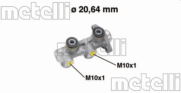 Peapiduri silinder METELLI 05-0760