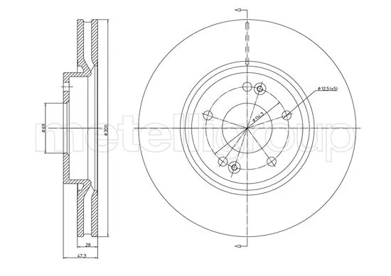 Piduriketas METELLI 23-1162C
