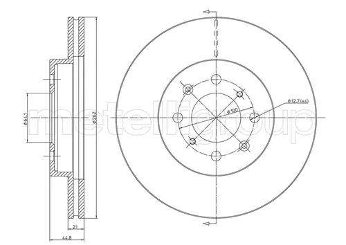 Piduriketas METELLI 23-0344C
