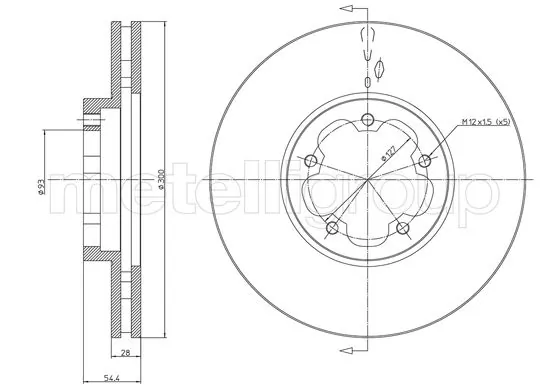 Piduriketas METELLI 23-1494