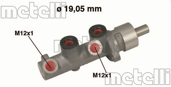 Peapiduri silinder METELLI 05-0472