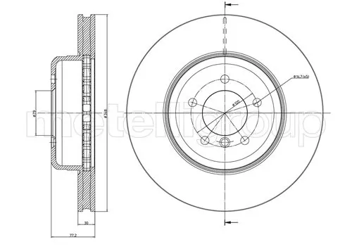Piduriketas METELLI 23-0853C