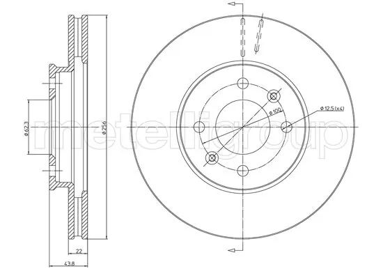 Piduriketas METELLI 23-1479C