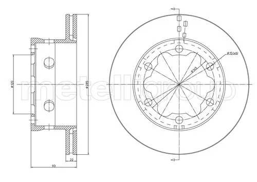 Piduriketas METELLI 23-0645