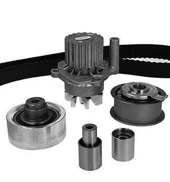 Veepump + hammasrihmakomplekt METELLI 30-0875-2