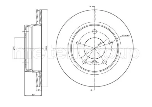 Piduriketas METELLI 23-0450C