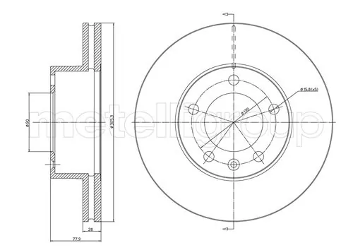 Piduriketas METELLI 23-0532C