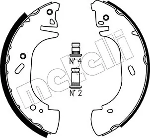 Piduriklotside komplekt METELLI 53-0313