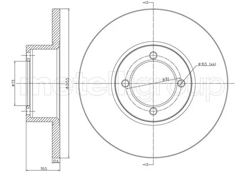 Piduriketas METELLI 23-0022