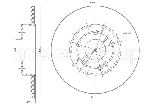 Piduriketas METELLI 23-0124C