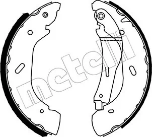 Piduriklotside komplekt METELLI 53-0134