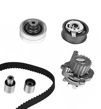Veepump + hammasrihmakomplekt METELLI 30-0731-1