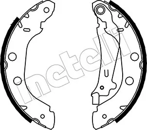 Piduriklotside komplekt METELLI 53-0354