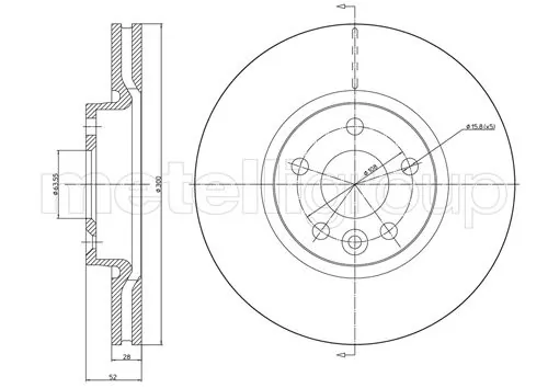 Piduriketas METELLI 23-0896C