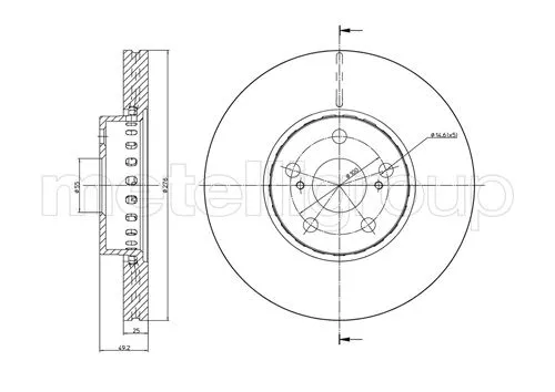 Piduriketas METELLI 23-0845C