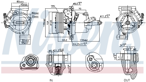 Kompressor, kliimaseade NISSENS 891074